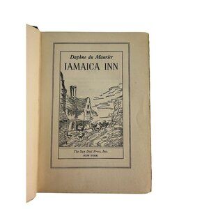 Jamaica Inn By Daphne Du Maurier 1937 Hardcover The Sun Dial Press